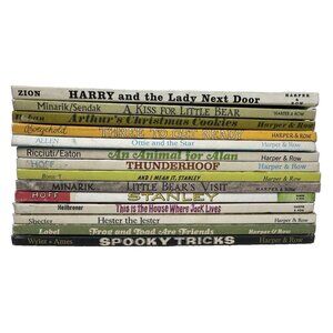 Vintage 50s 60s Lot of 14 I Can Read Frog and Toad, Stanley Little Bear And More